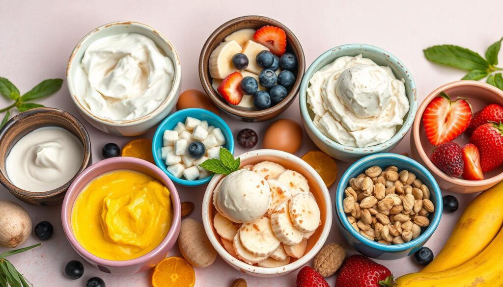 egg substitutes for ice cream