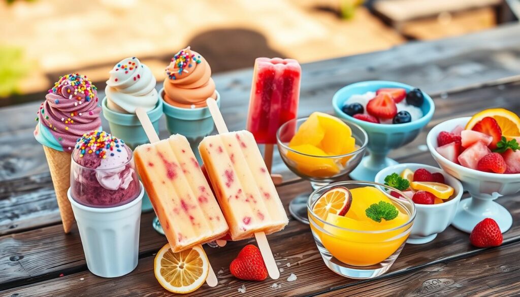 homemade frozen treats