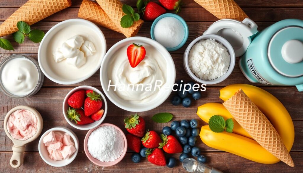 ice cream ingredients