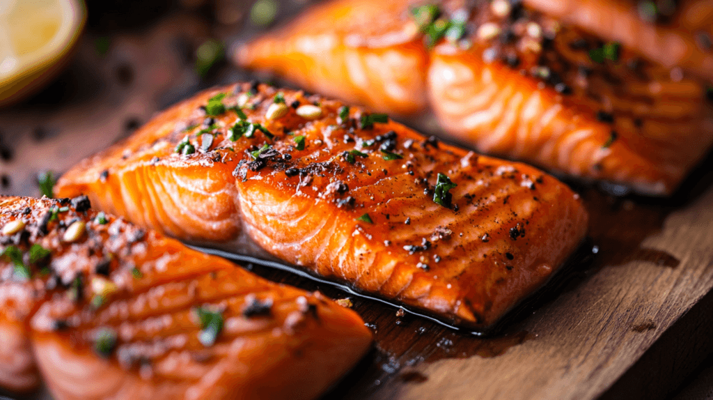 mouthwatering smoked salmon