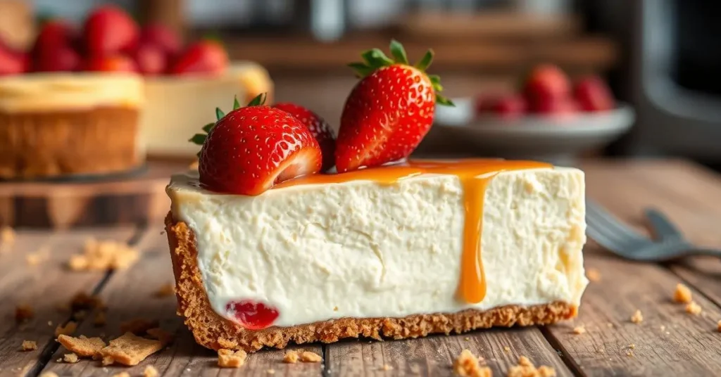 Creamy Philadelphia Cheesecake: