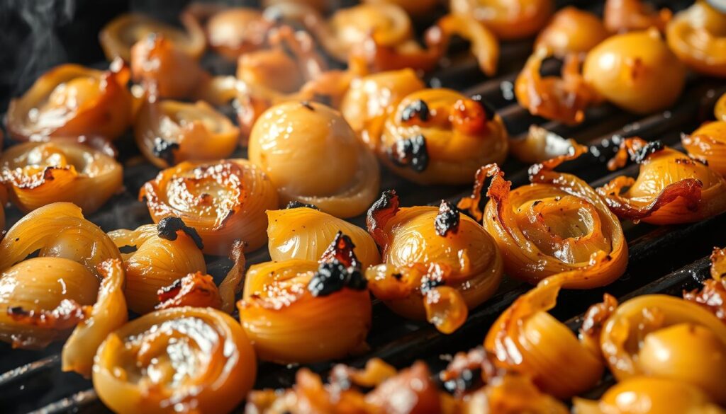 grilled onions