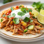 Mexican Pulled Chicken Dish