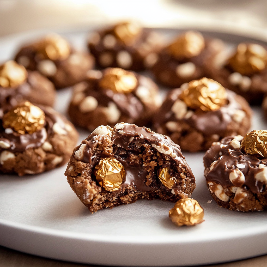 Ferrero Rocher Cookies