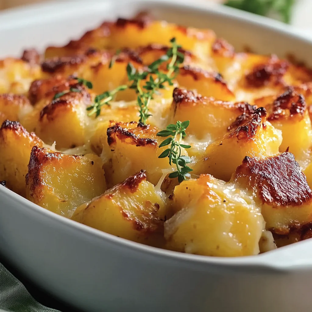 Delmonico Potatoes Dish