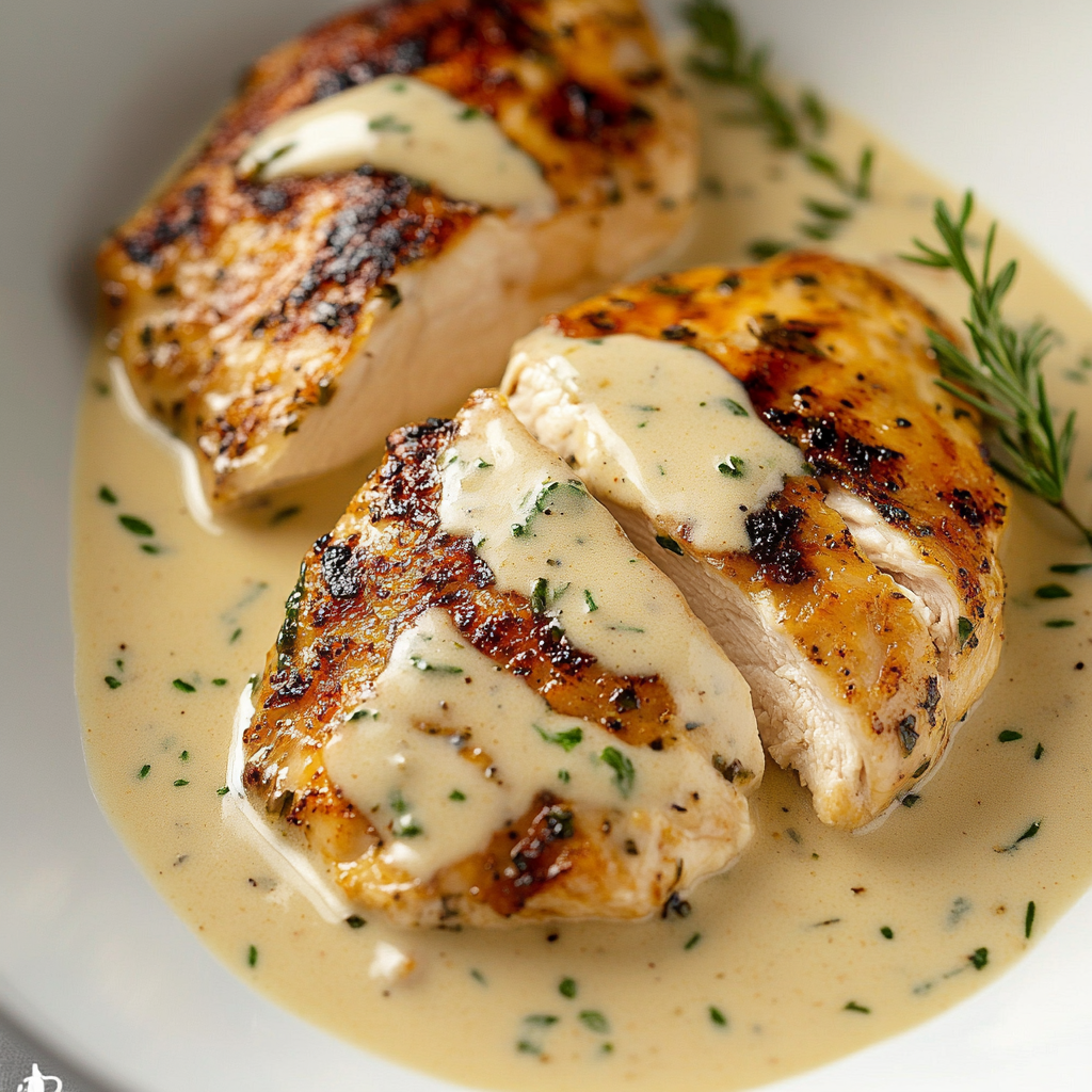 Creamy Boursin Chicken Dish