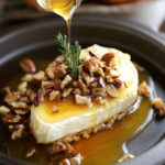 Baked Brie with Honey and Nuts