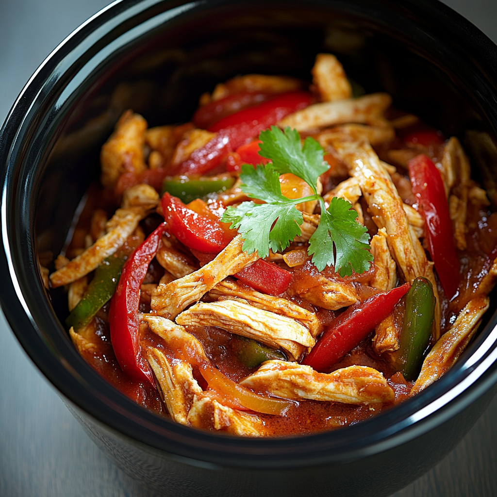 Chicken Fajitas Crockpot