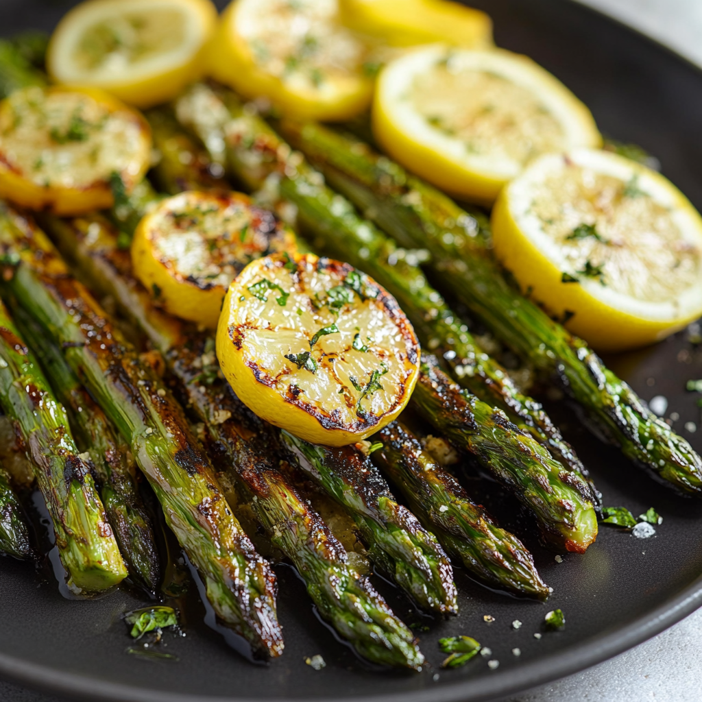 Grilled Asparagus with Lemon