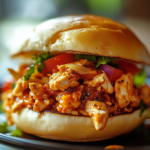 Cajun Chicken Sloppy Joes