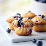 Blueberry Muffins Freshly Baked