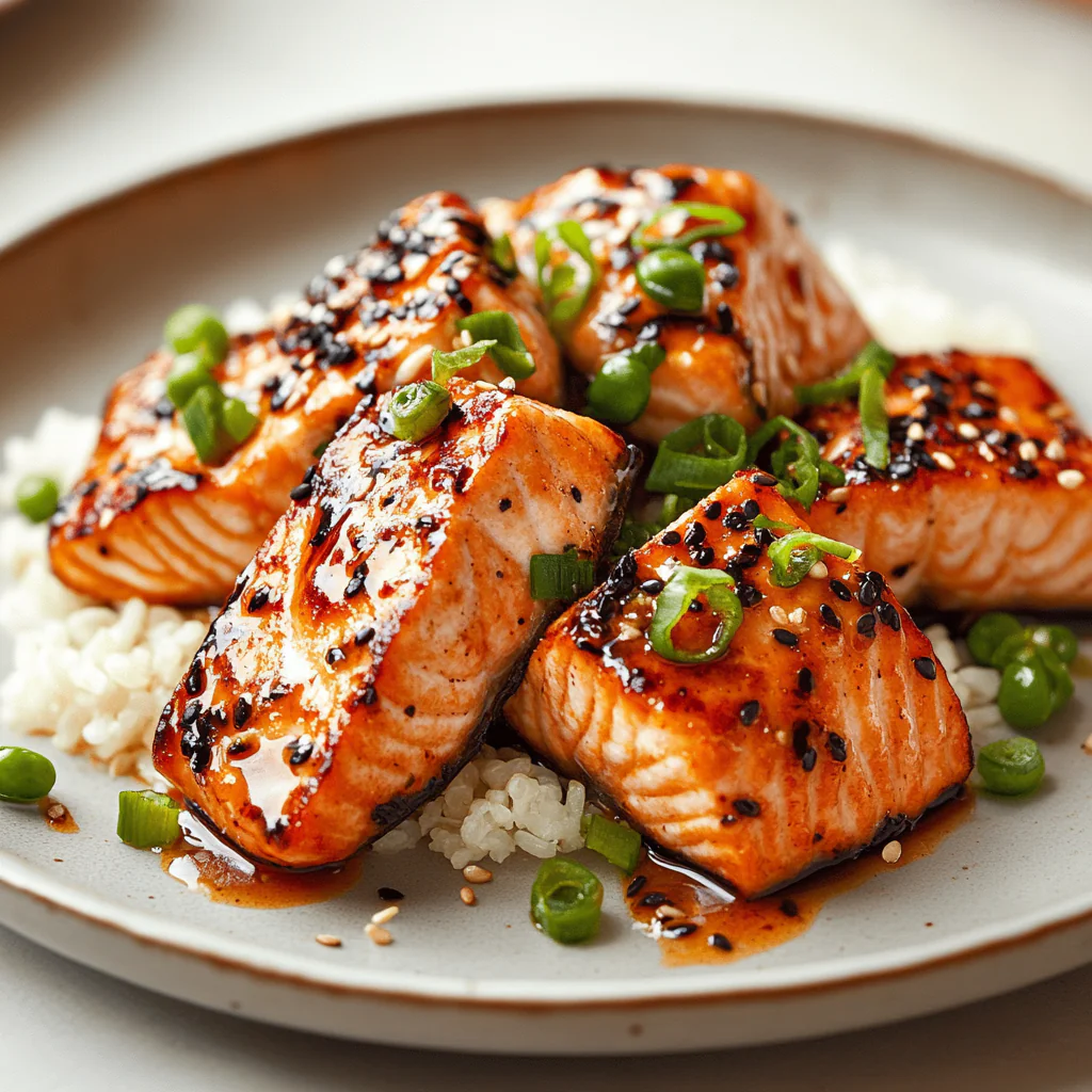 Easy Bang Bang Salmon Dish