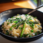 Spring Pea & Asparagus Risotto