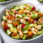 Avocado Chicken Salad Plate