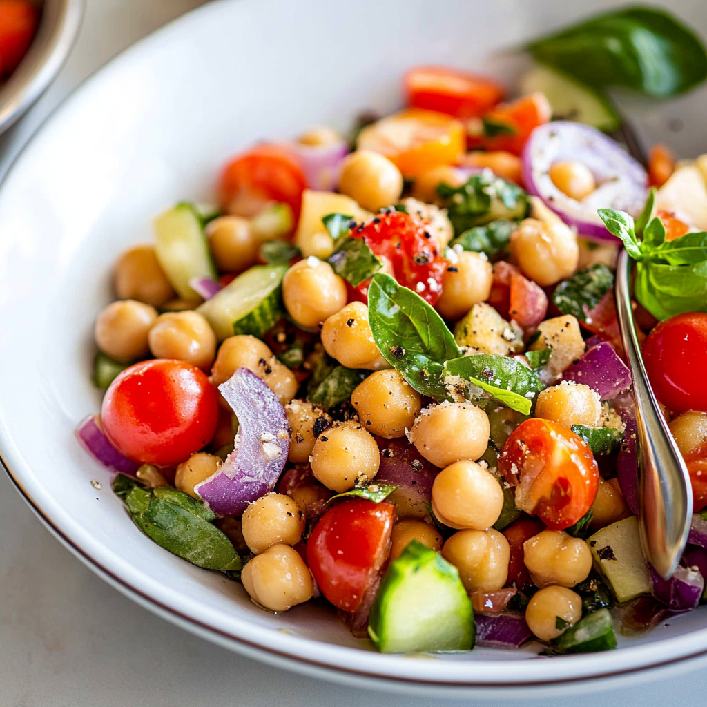 Mediterranean Chickpea Salad