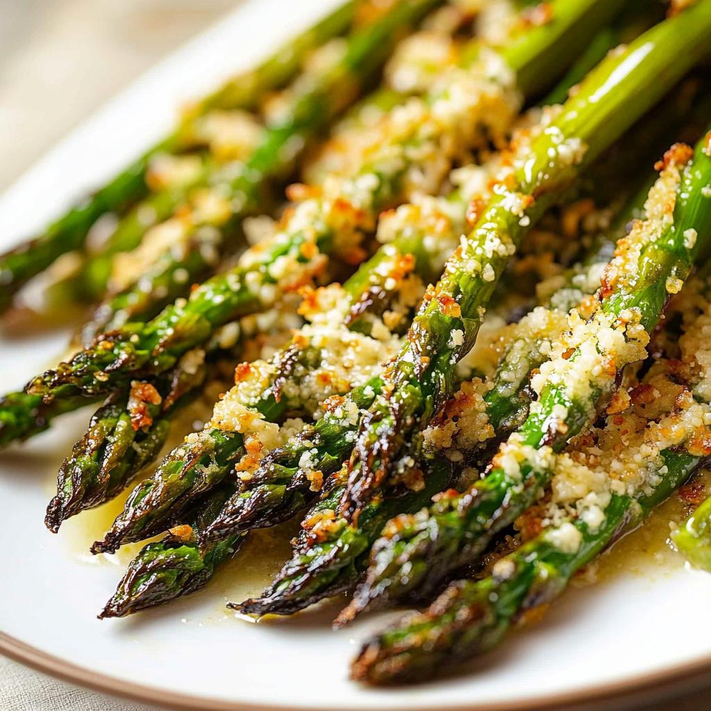 Spring Parmesan Roasted Asparagus