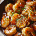 Honey Garlic Shrimp Dish