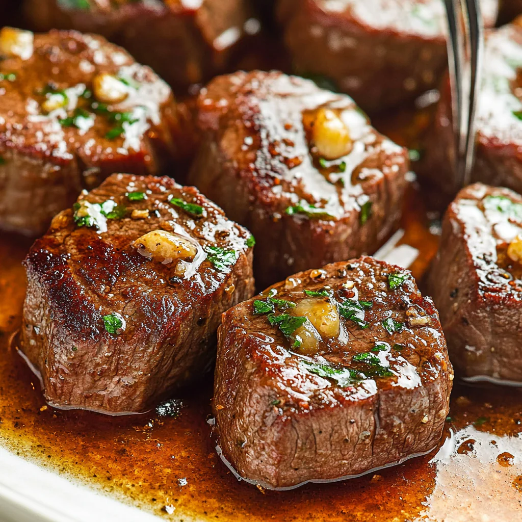 Garlic Butter Steak Bites