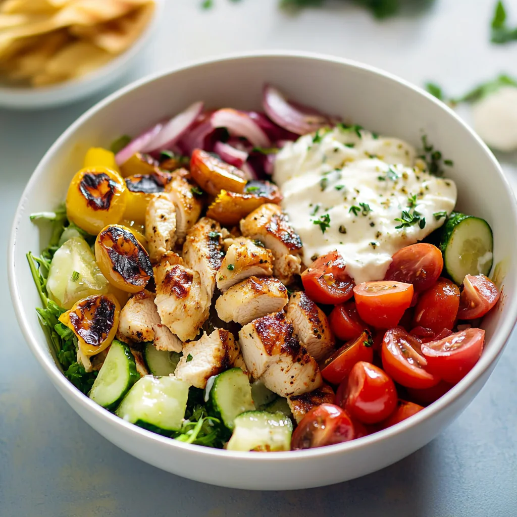 Greek Chicken Bowl