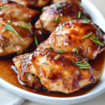 Maple-Glazed Chicken Dish