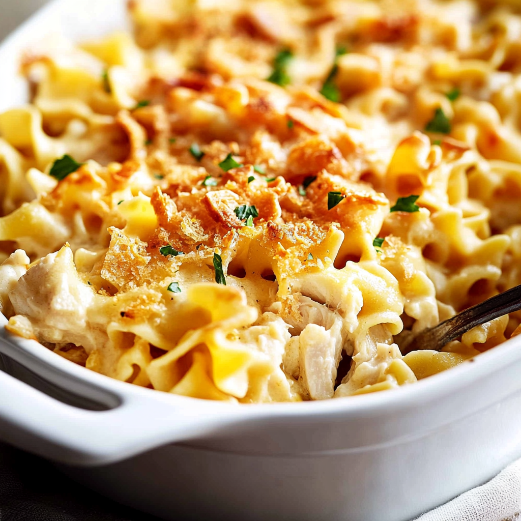 Chicken Noodle Casserole Dish