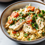 Instant Pot Chicken and Rice Dish