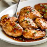 Honey Garlic Chicken Dish