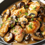 Mushroom Chicken Dish