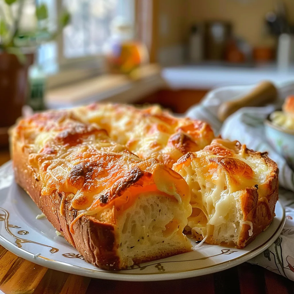 Delicious Cheese Bread Freshly Baked