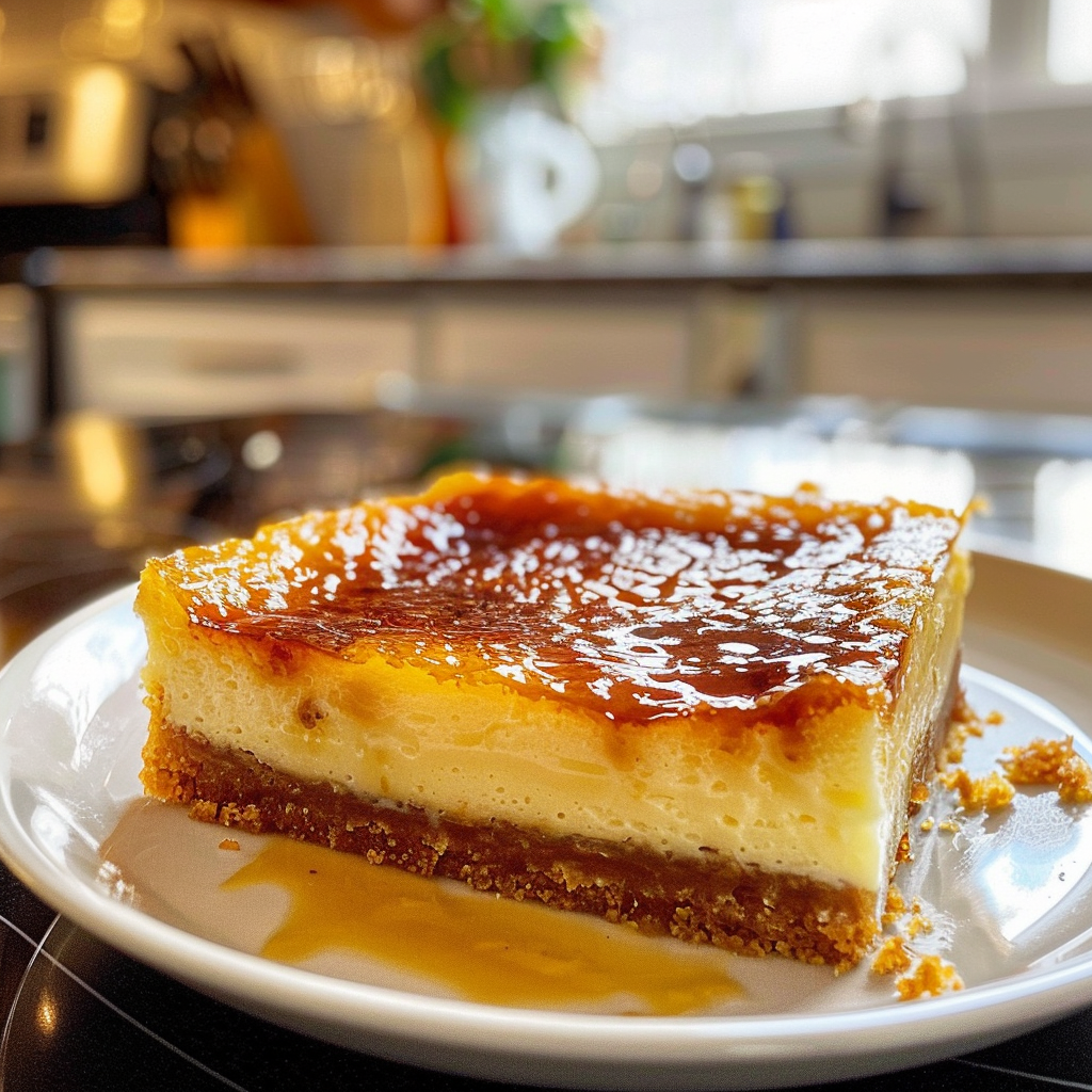 Crème Brûlée Cheesecake Bars