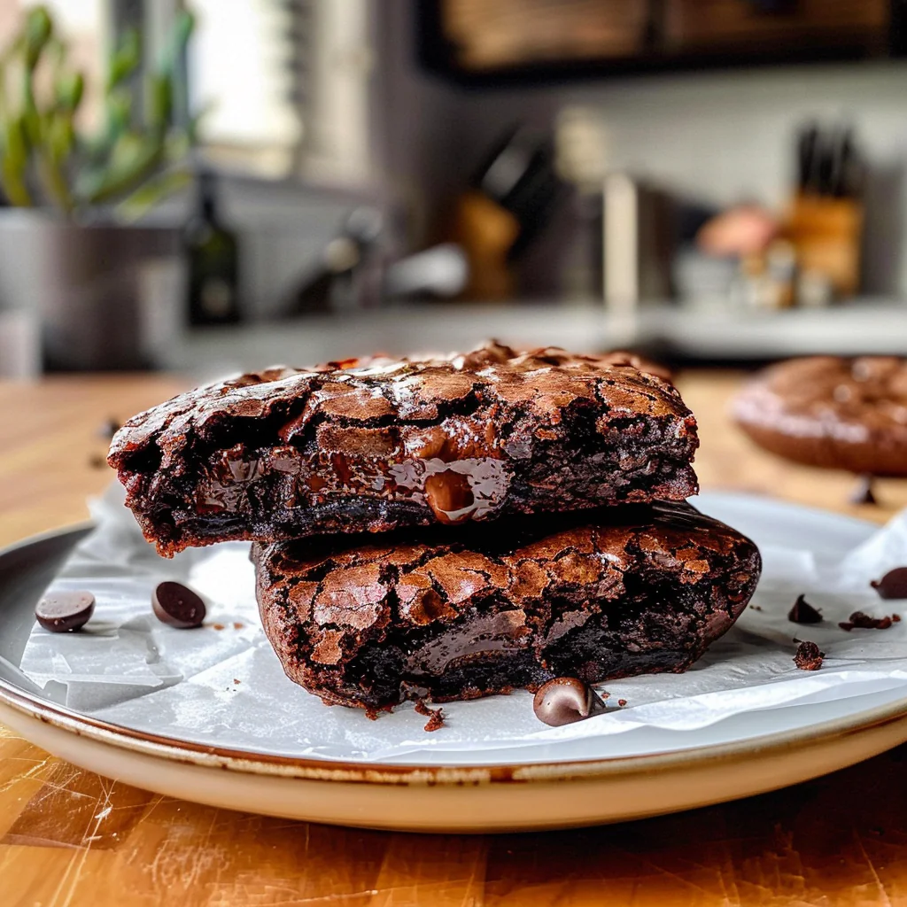 Hot Chocolate Brownie Cookies Delight