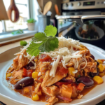 Crockpot Mexican Chicken Dish