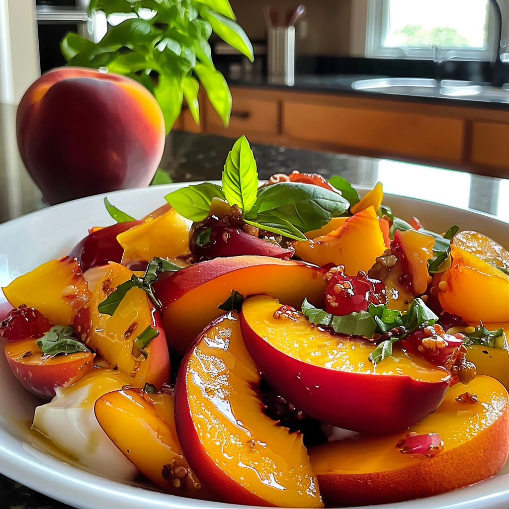 Millionaire Peach Salad