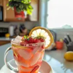 Memorial Day Strawberry Lemonade Drink