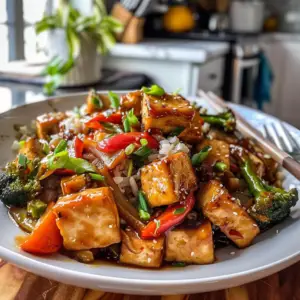 Tofu Stir Fry Dish