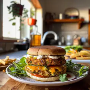 Homemade Veggie Burgers Recipe