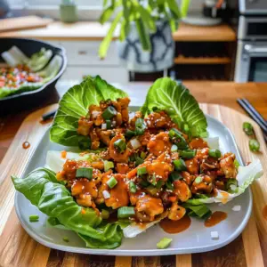 Chicken Lettuce Wraps