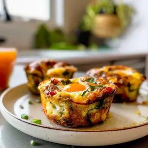 Egg White Breakfast Muffins