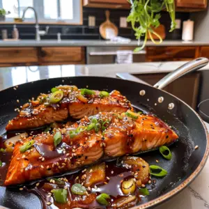 Ginger Soy Salmon Dish