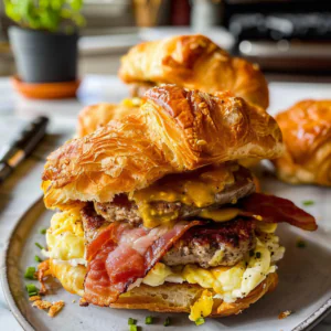 Croissant Breakfast Sandwich