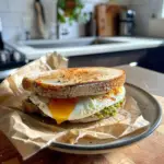 Pesto Egg Breakfast Sandwich
