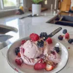 Memorial Day Berry Frozen Yogurt