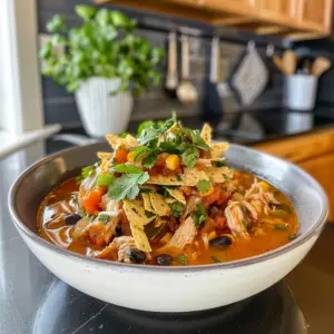 Chicken Tortilla Soup Bowl