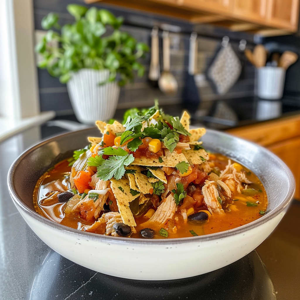 Chicken Tortilla Soup Bowl