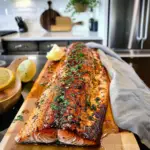 Memorial Day Cedar Plank Salmon