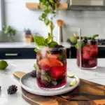 Memorial Day Blackberry Mojito Mocktails