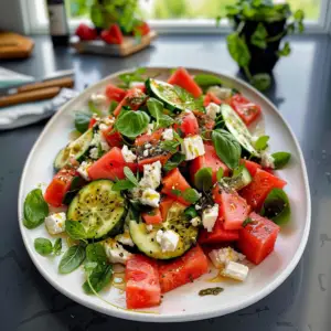 Summer Watermelon Feta Salad