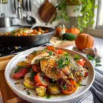 Garlic Herb Chicken with Veggies