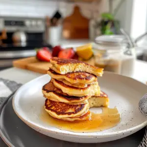 High-Protein Cottage Cheese Pancakes