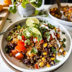 Colorful Mexican Quinoa Bowl